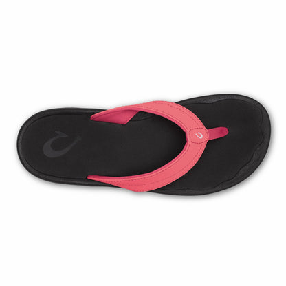 Olukai ‘Ohana - Hot Pink / Black