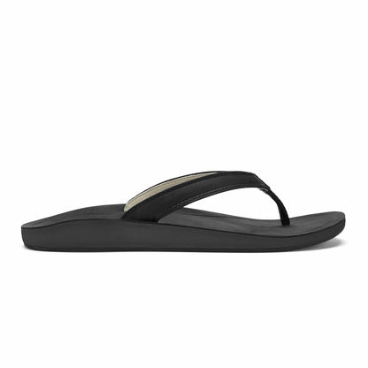 Olukai Southshore Waterproof Leather Sandals - Lava Rock