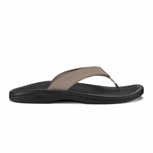 Olukai ‘Ohana - Warm Taupe / Black