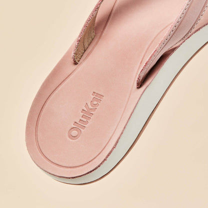 Olukai Southshore Waterproof Leather Sandals - Soft Pink