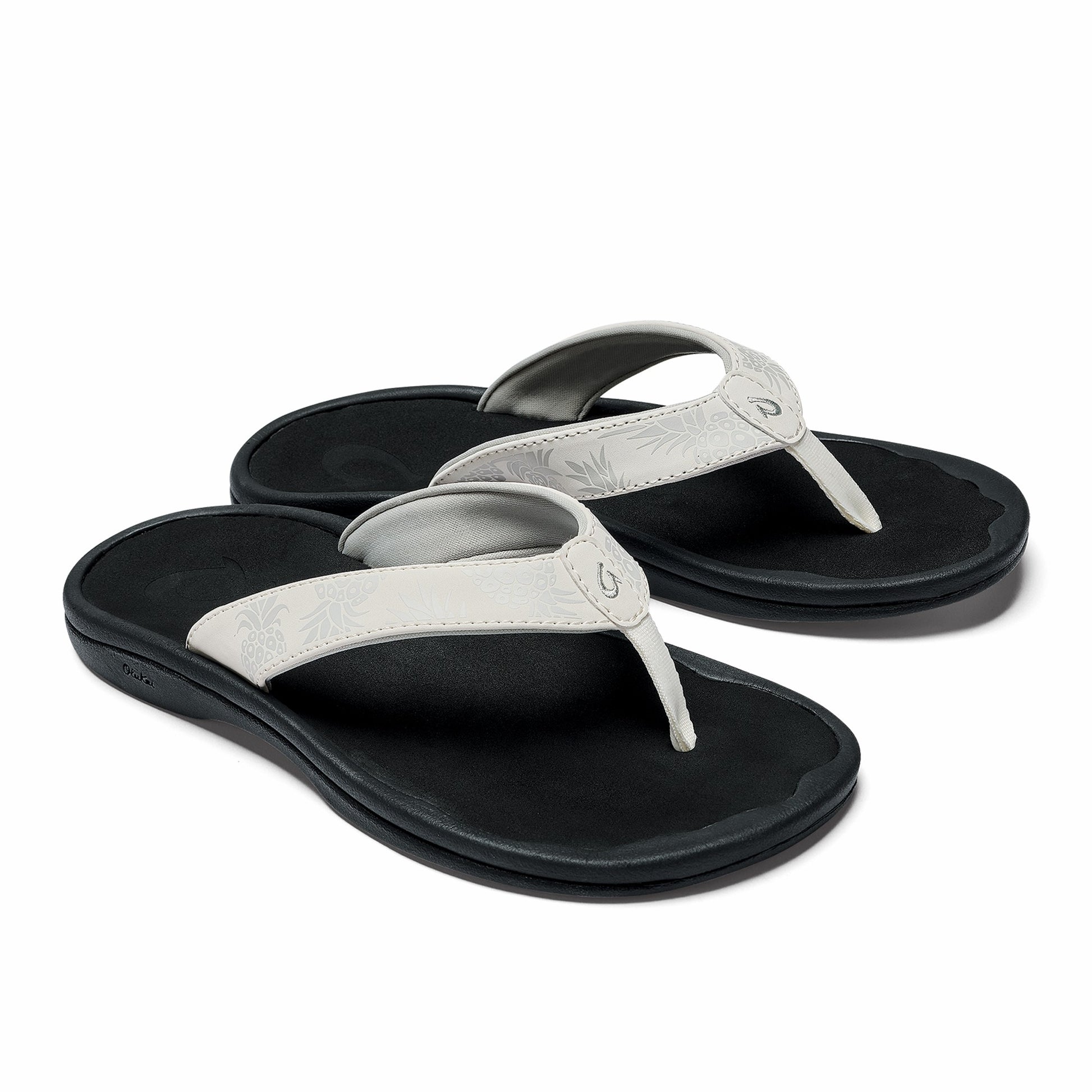 Olukai ‘Ohana Beach Sandals - Bright White / Hua