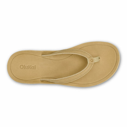 Olukai Southshore Waterproof Leather Sandals - Toasted Coconut