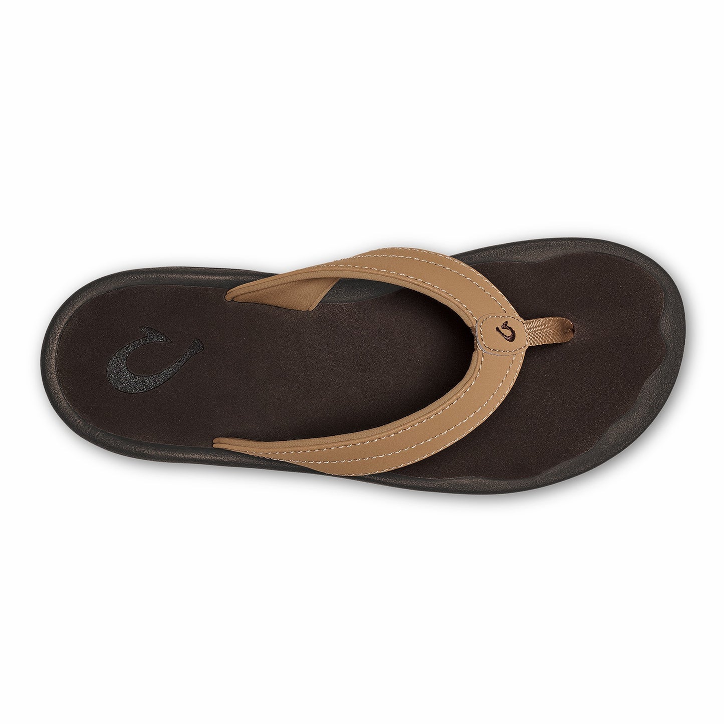 Olukai ‘Ohana Beach Sandals - Almond / Dark Java