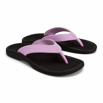 Olukai ‘Ohana Beach Sandals - Paradise Pink / Lava Rock
