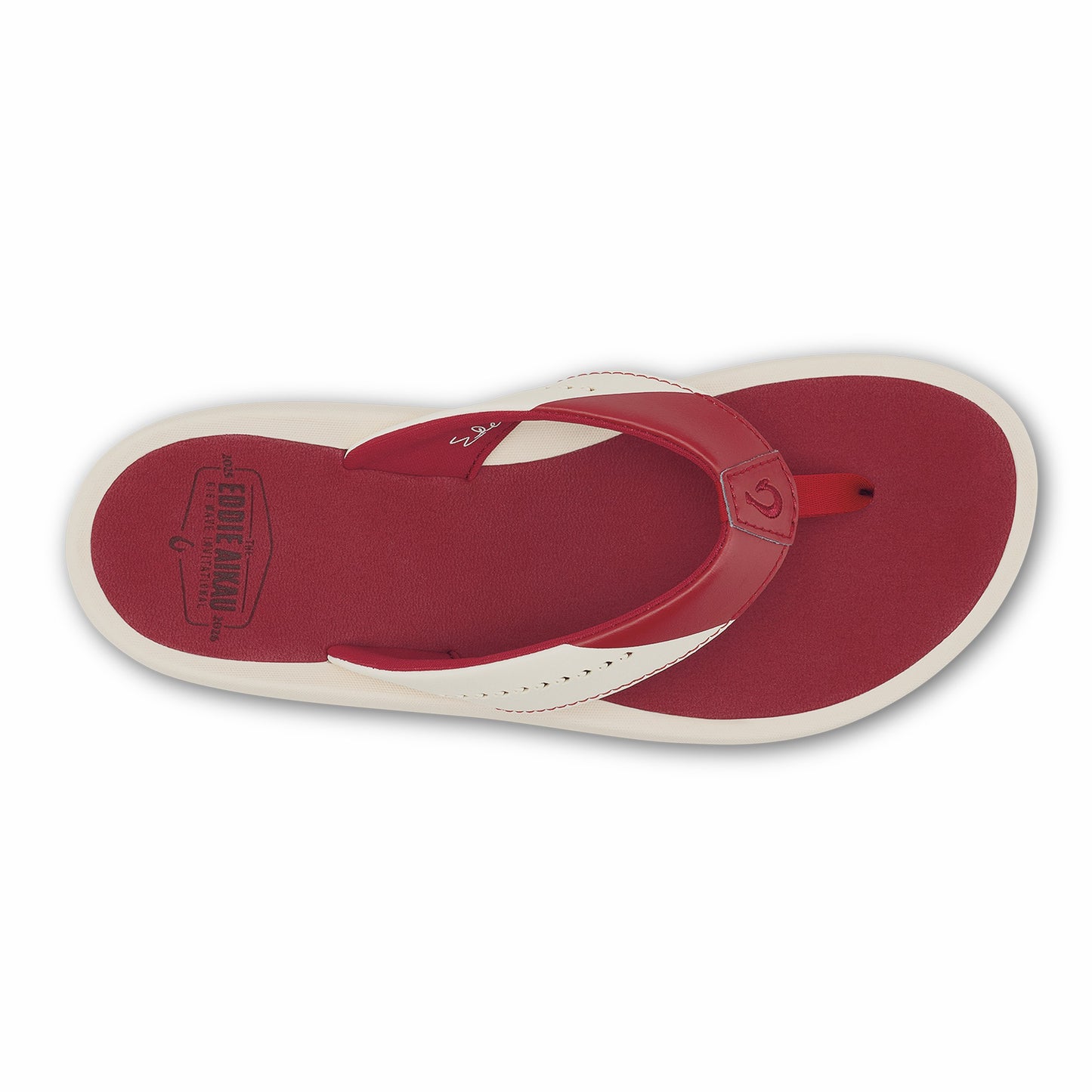 Olukai Ulele - Off White / Deep Red