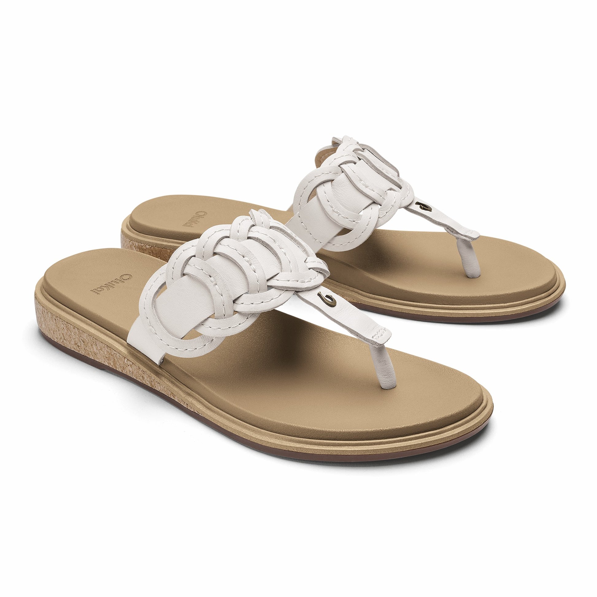 Olukai Kanani Vario - Bright White / Warm Sand
