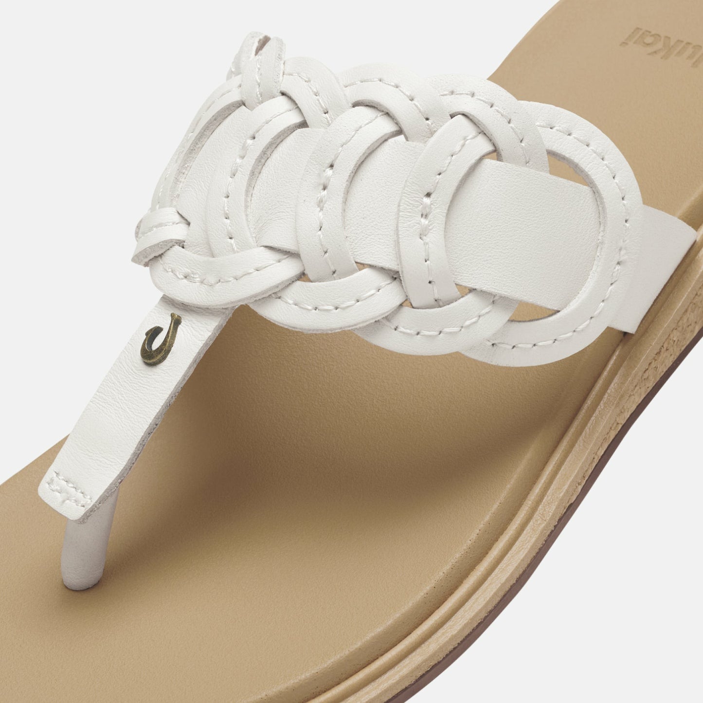Olukai Kanani Vario - Bright White / Warm Sand