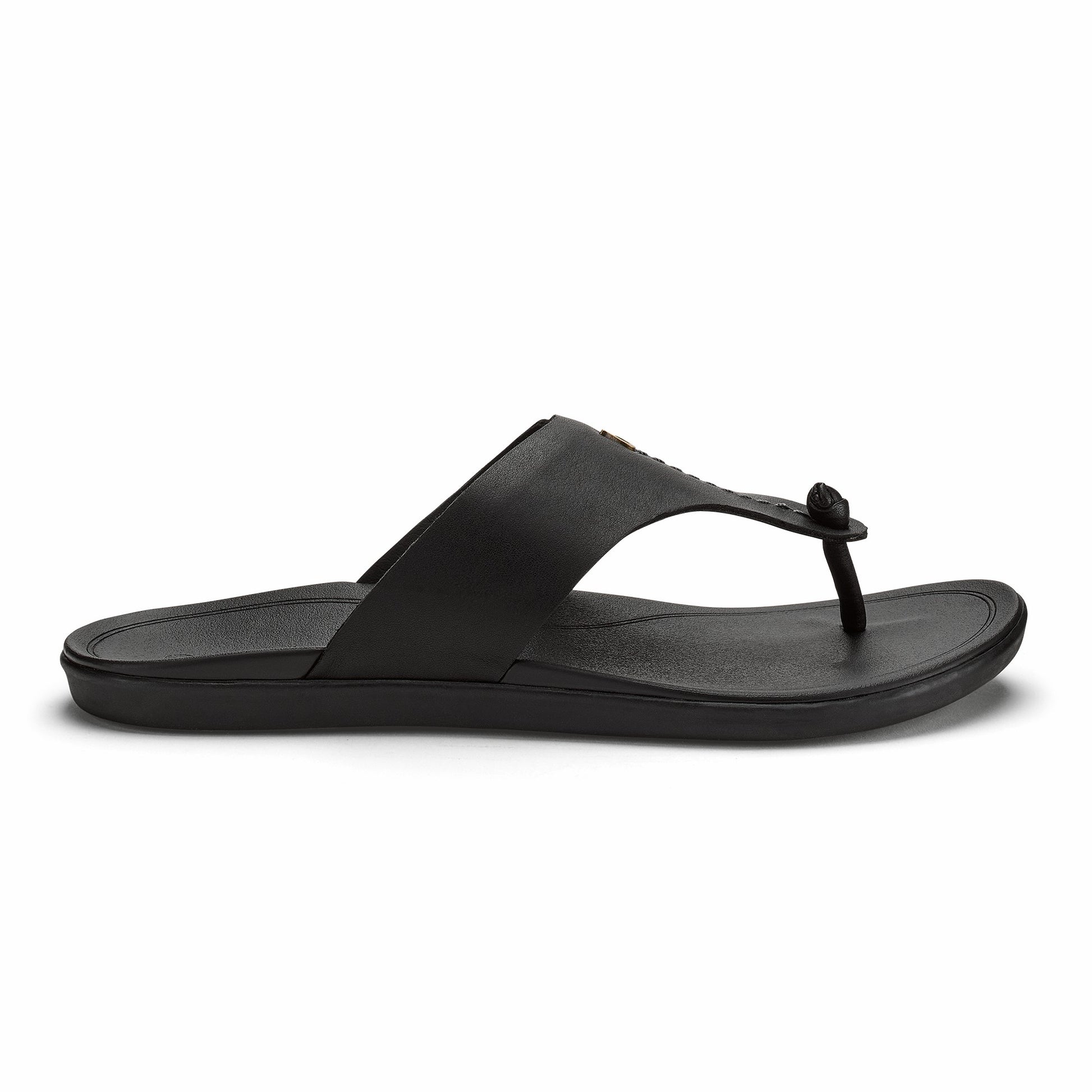 Olukai Ho‘ōpio Mele - Black / Black