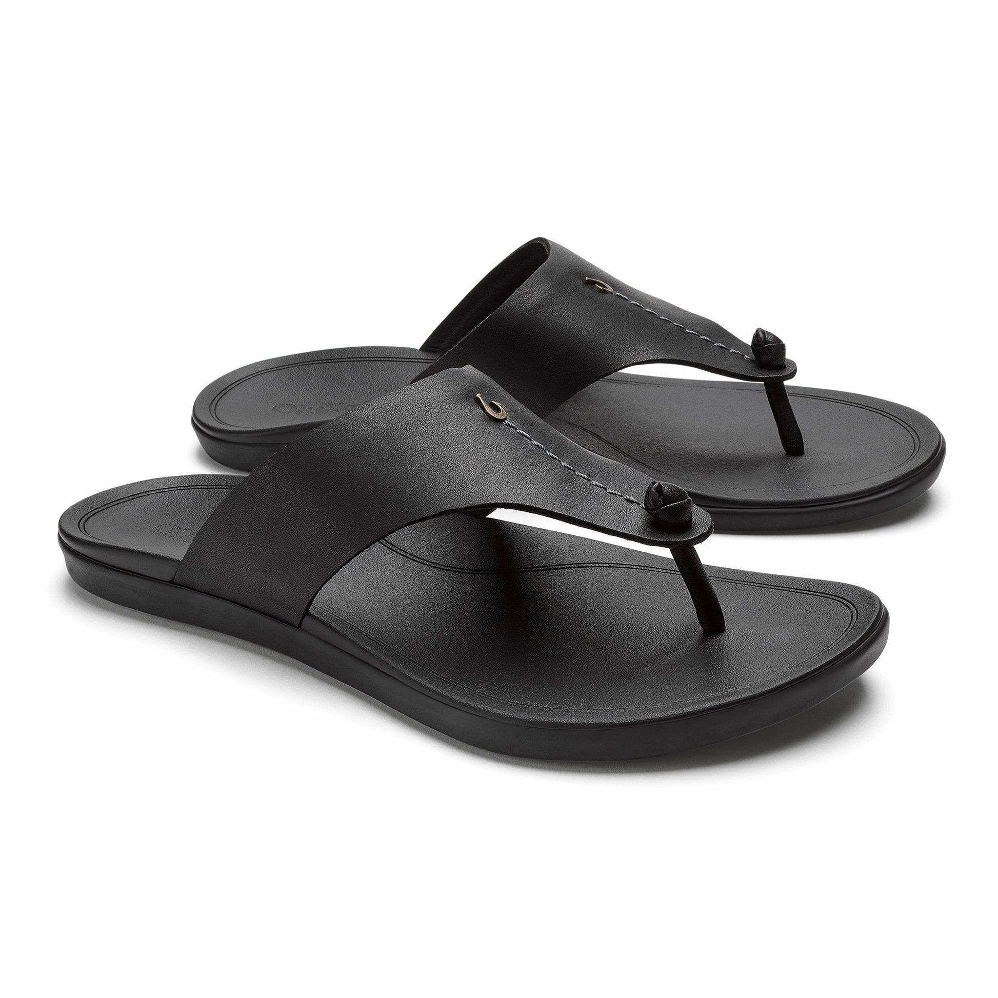 Olukai Ho‘ōpio Mele - Black / Black