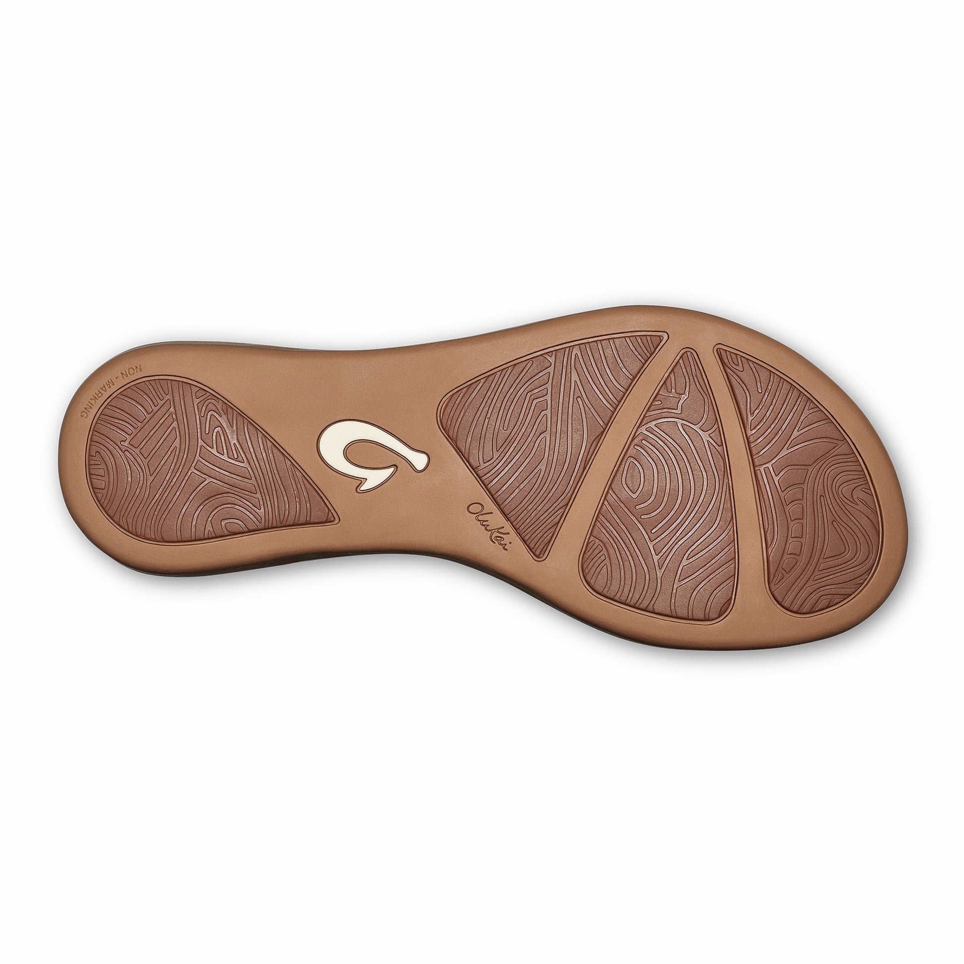 Olukai Honu Leather Beach Sandals - Tan