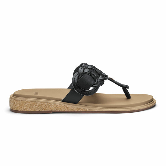 Olukai Kanani Vario - Black / Warm Sand