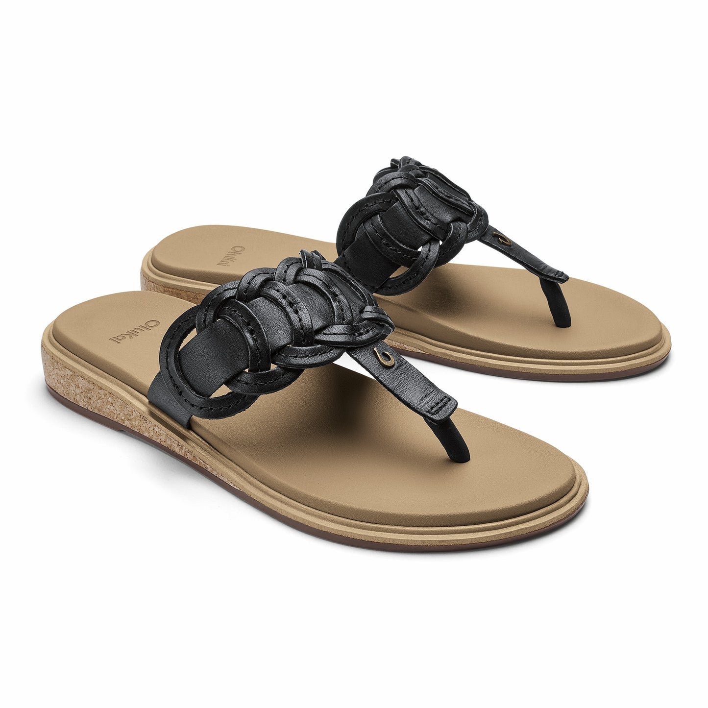Olukai Kanani Vario - Black / Warm Sand