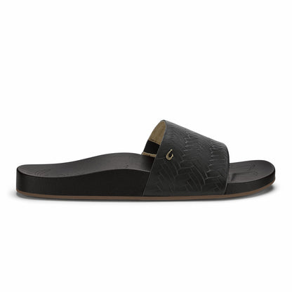 Olukai Kīpe‘a Pono - Black / Weave