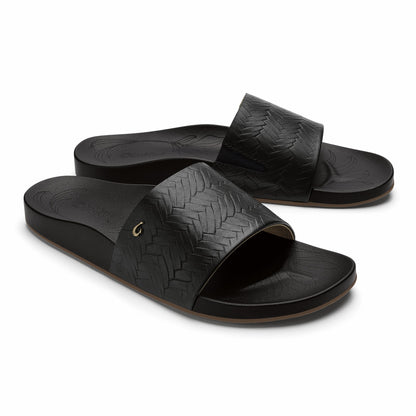 Olukai Kīpe‘a Pono - Black / Weave
