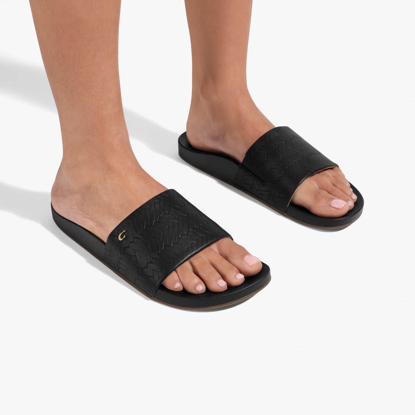 Olukai Kīpe‘a Pono - Black / Weave