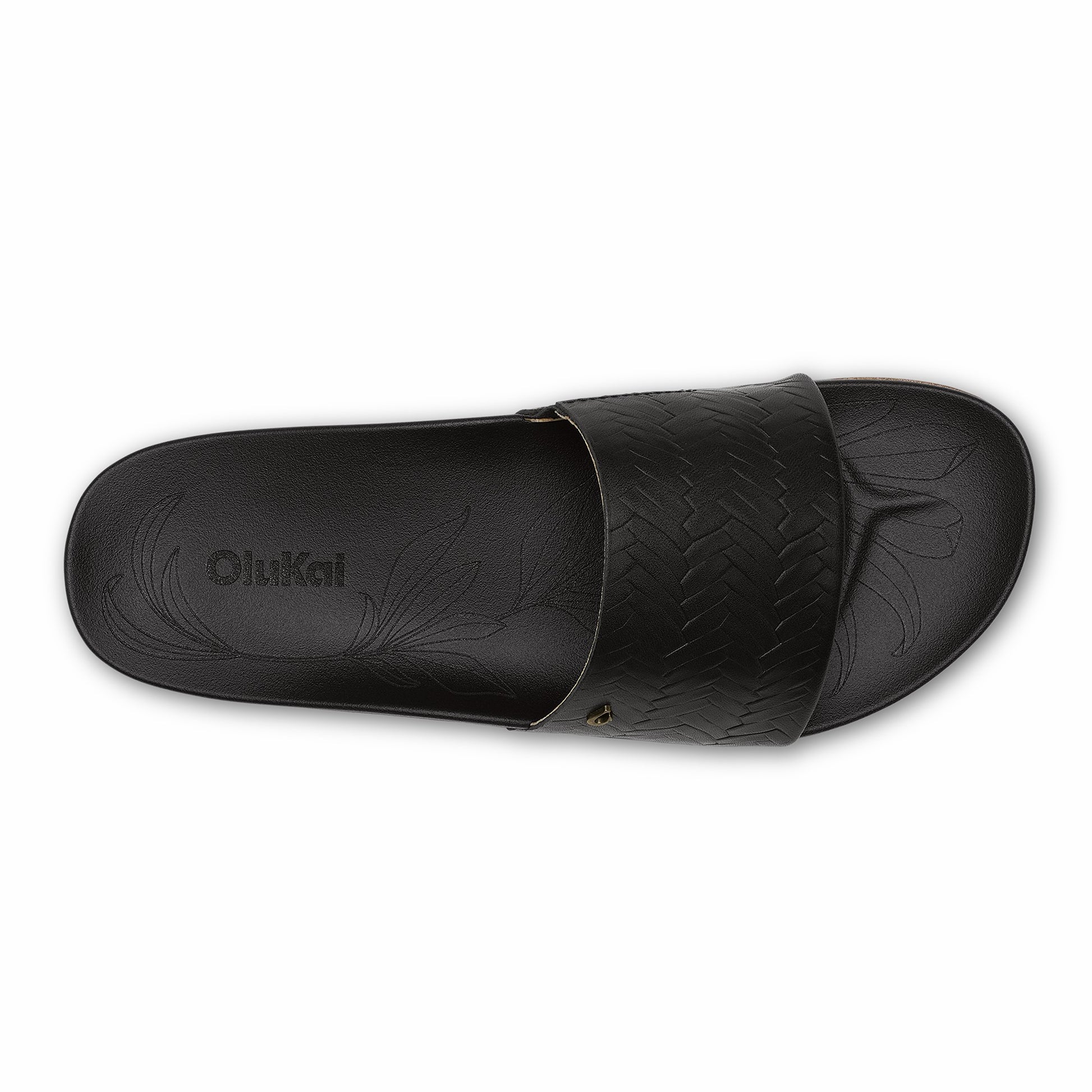 Olukai Kīpe‘a Pono - Black / Weave
