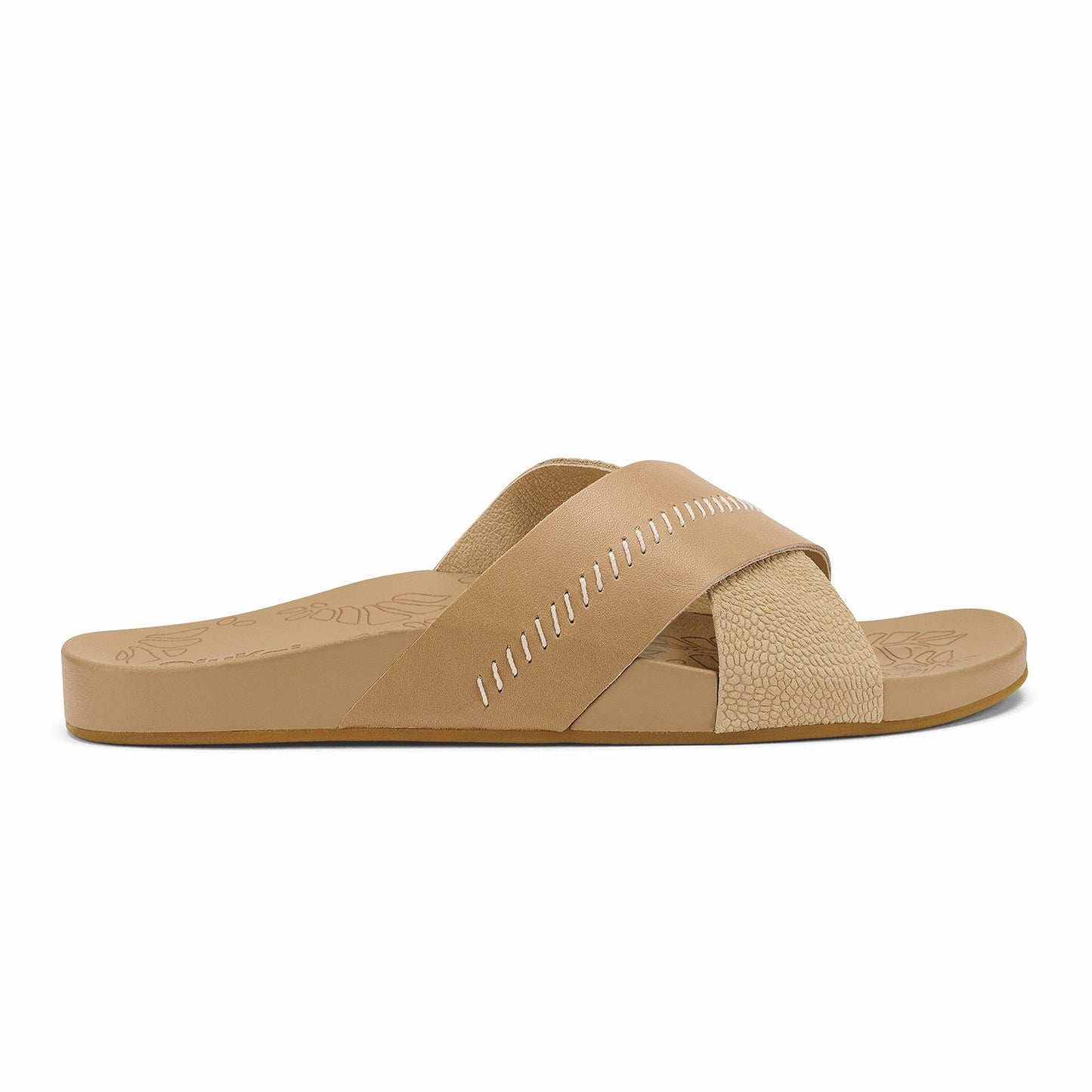 Olukai Kipe‘a ‘Olu Women‘s Slide Sandals - Warm Sand