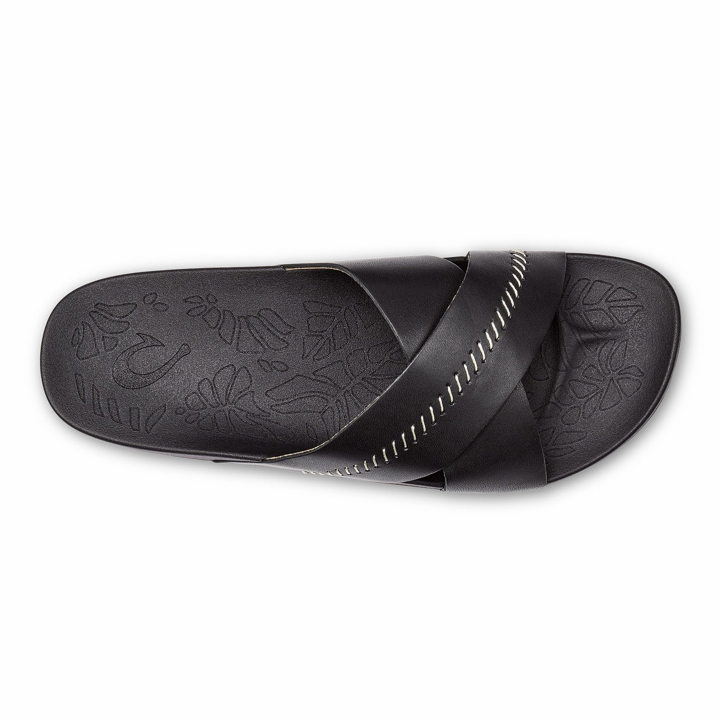 Olukai Kipe‘a ‘Olu Women‘s Slide Sandals - Black