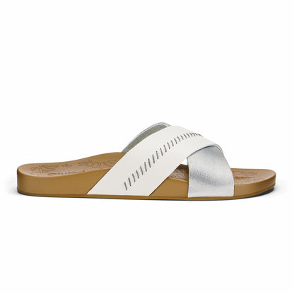 Olukai Kīpe‘a ‘Olu - Silver / Sahara