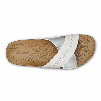 Olukai Kīpe‘a ‘Olu - Silver / Sahara