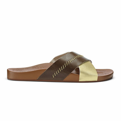 Olukai Kīpe‘a ‘Olu - Wheat Gold / Toffee