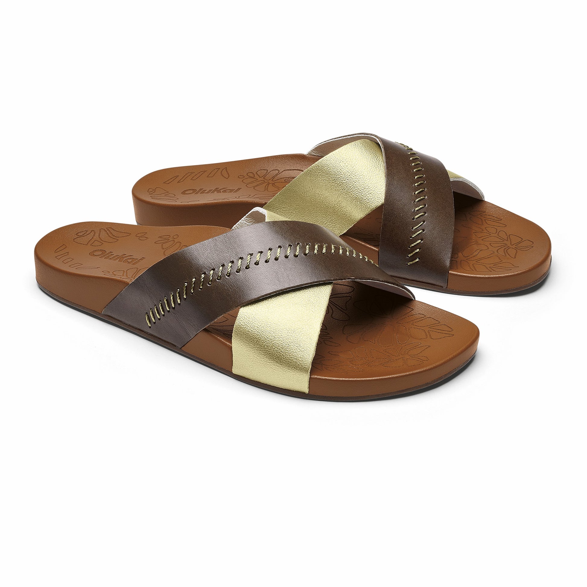 Olukai Kīpe‘a ‘Olu - Wheat Gold / Toffee