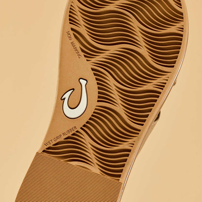 Olukai La‘i Slide Slide Beach Sandals - Tan