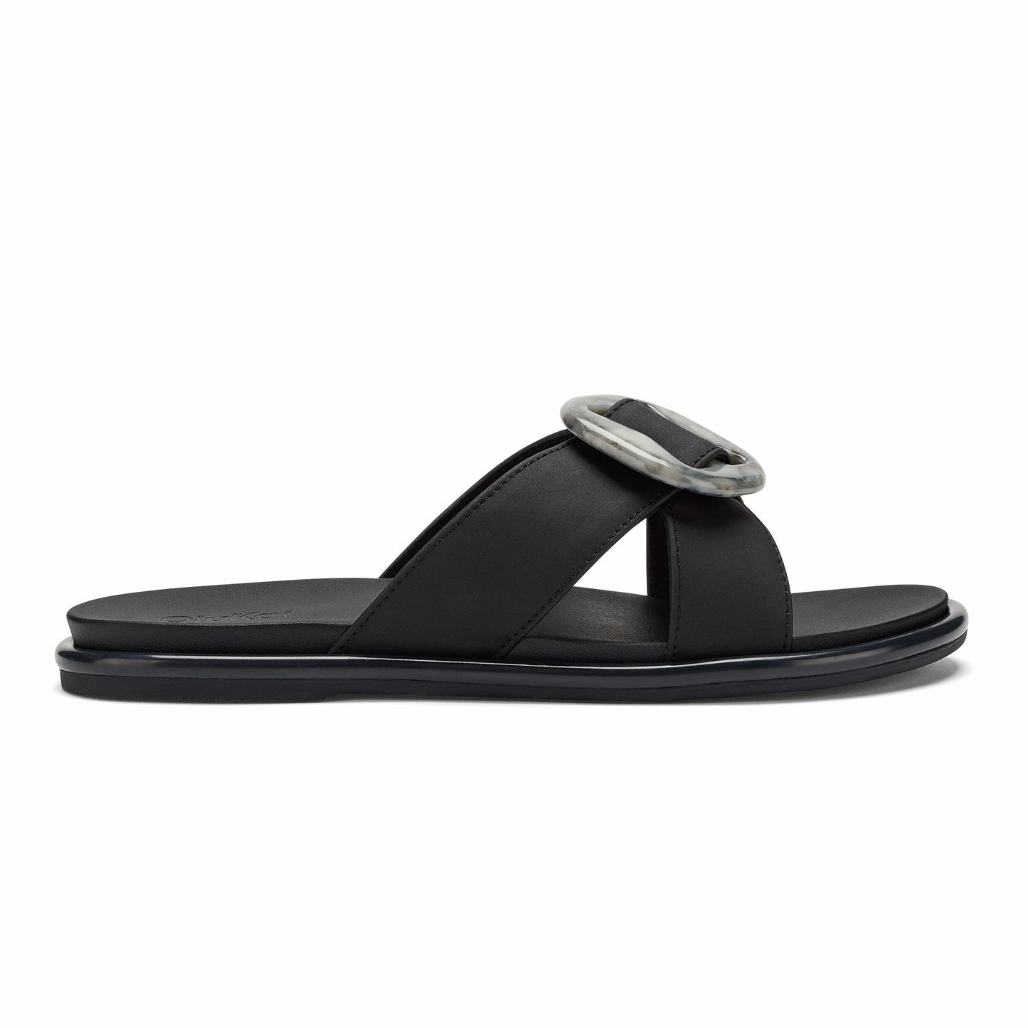 Olukai La‘i Slide Slide Beach Sandals - Lava Rock