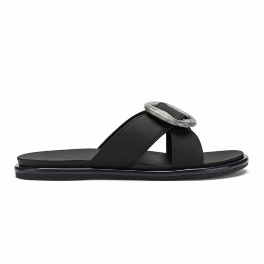 Olukai La‘i Slide Slide Beach Sandals - Lava Rock