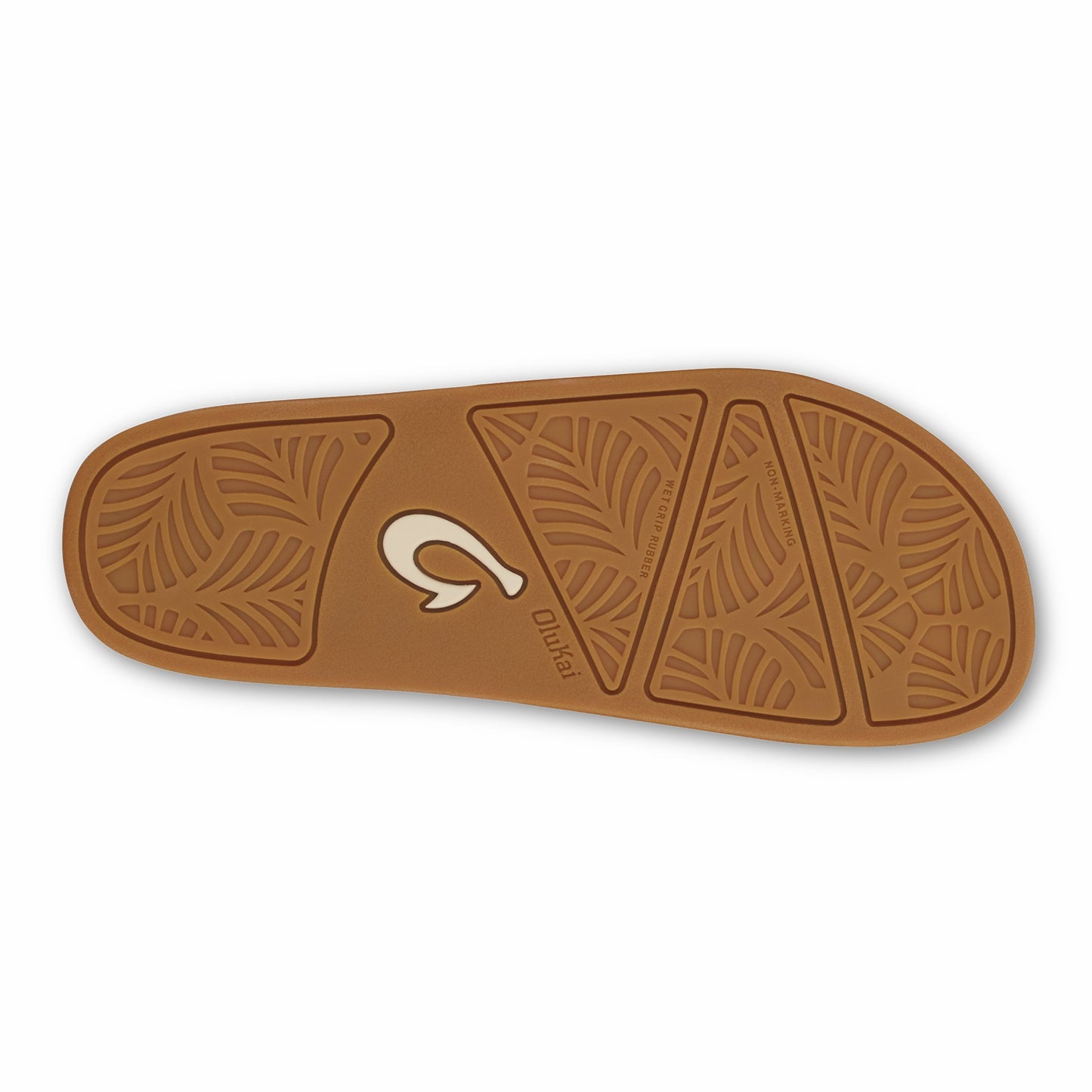 Olukai Hō‘ala Slide Slide Slipper Sandals - Tan / Puka