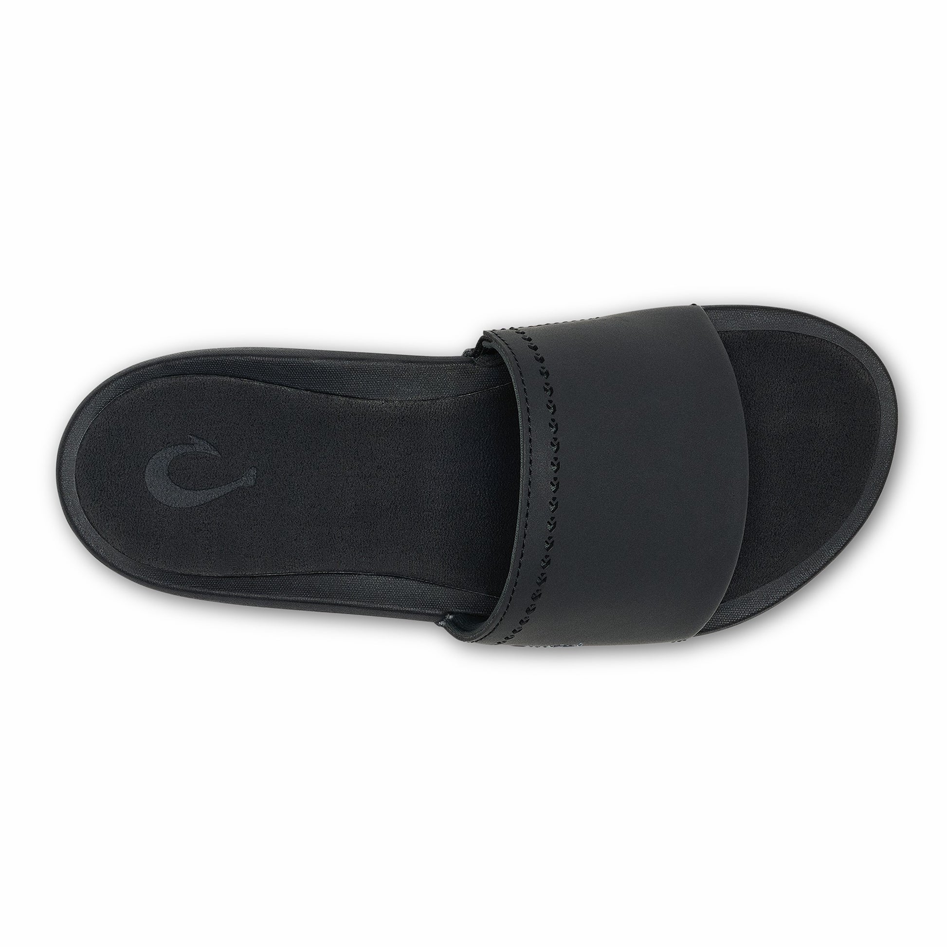 Olukai Ulele Slide - Black / Black