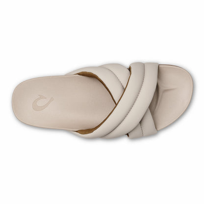 Olukai Hila Beach Slide Sandals - Cloudy