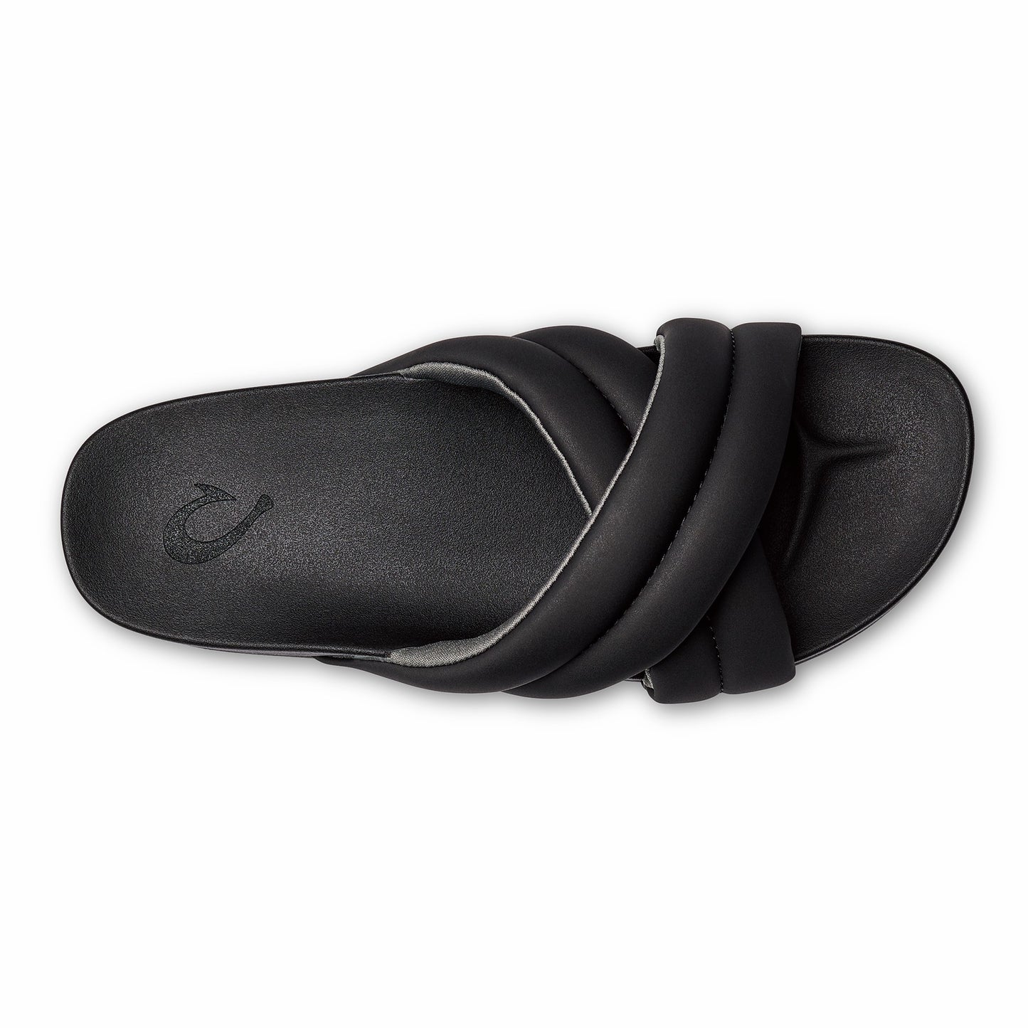 Olukai Hila Beach Slide Sandals - Black