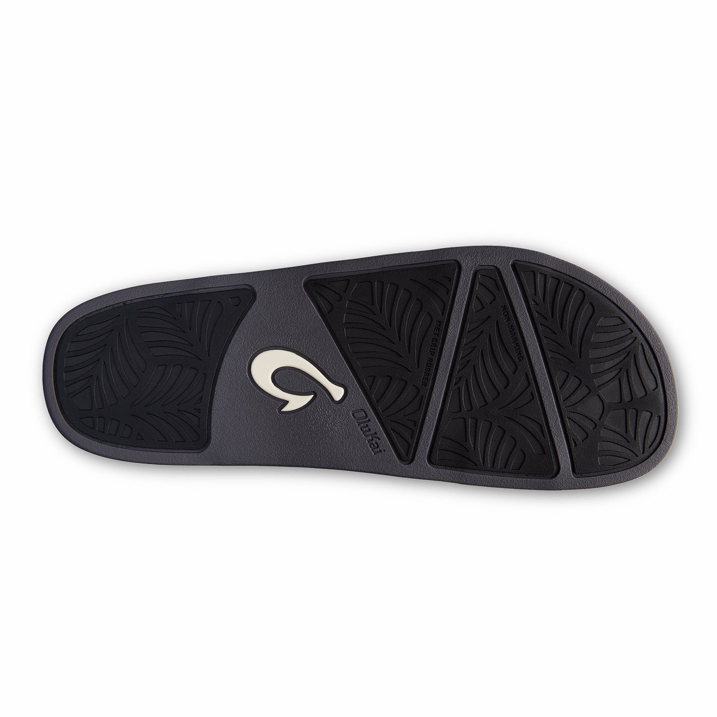 Olukai Hila Beach Slide Sandals - Black