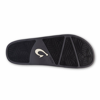 Olukai Hila Beach Slide Sandals - Black