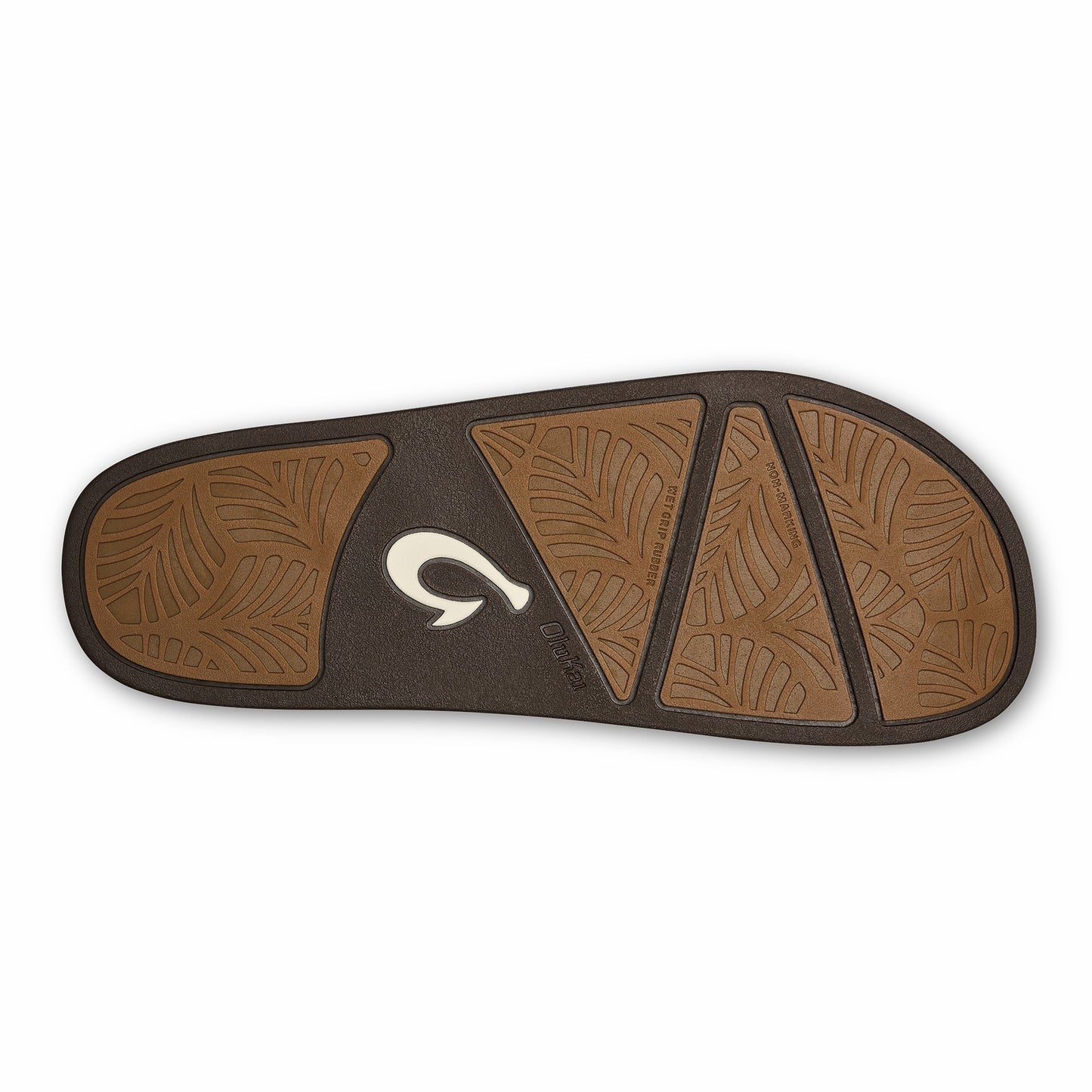 Olukai Hila Heu Slide Slipper Sandals - Tan