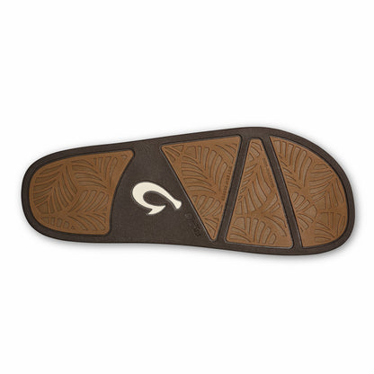 Olukai Hila Heu Slide Slipper Sandals - Moonlit Ocean