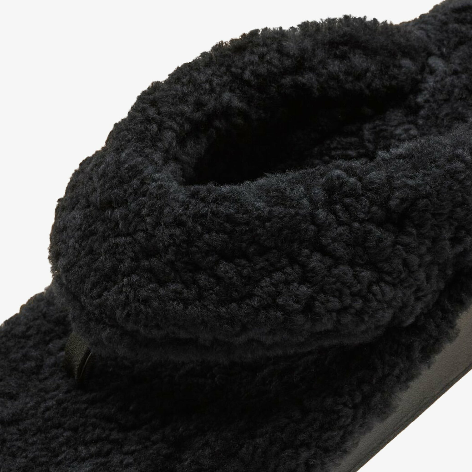 Olukai Kīpe'a Heu Women‘s Flip Flop Slippers - Black