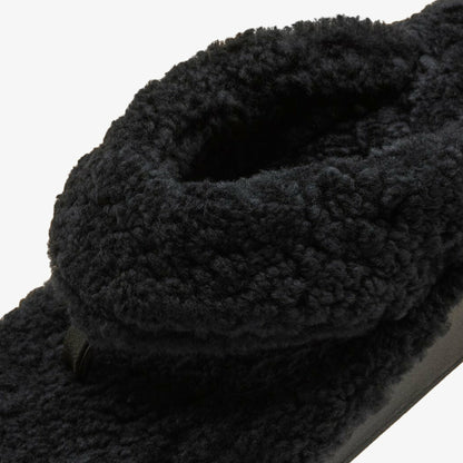 Olukai Kīpe'a Heu Women‘s Flip Flop Slippers - Black
