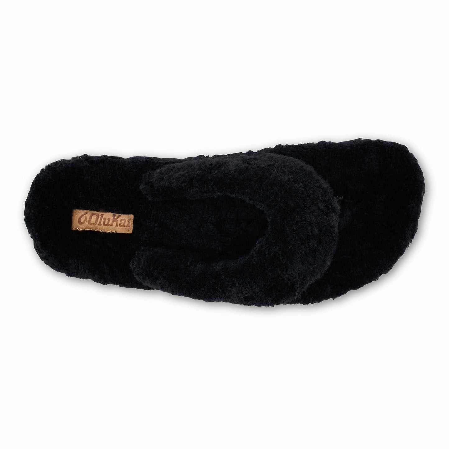 Olukai Kīpe'a Heu Women‘s Flip Flop Slippers - Black