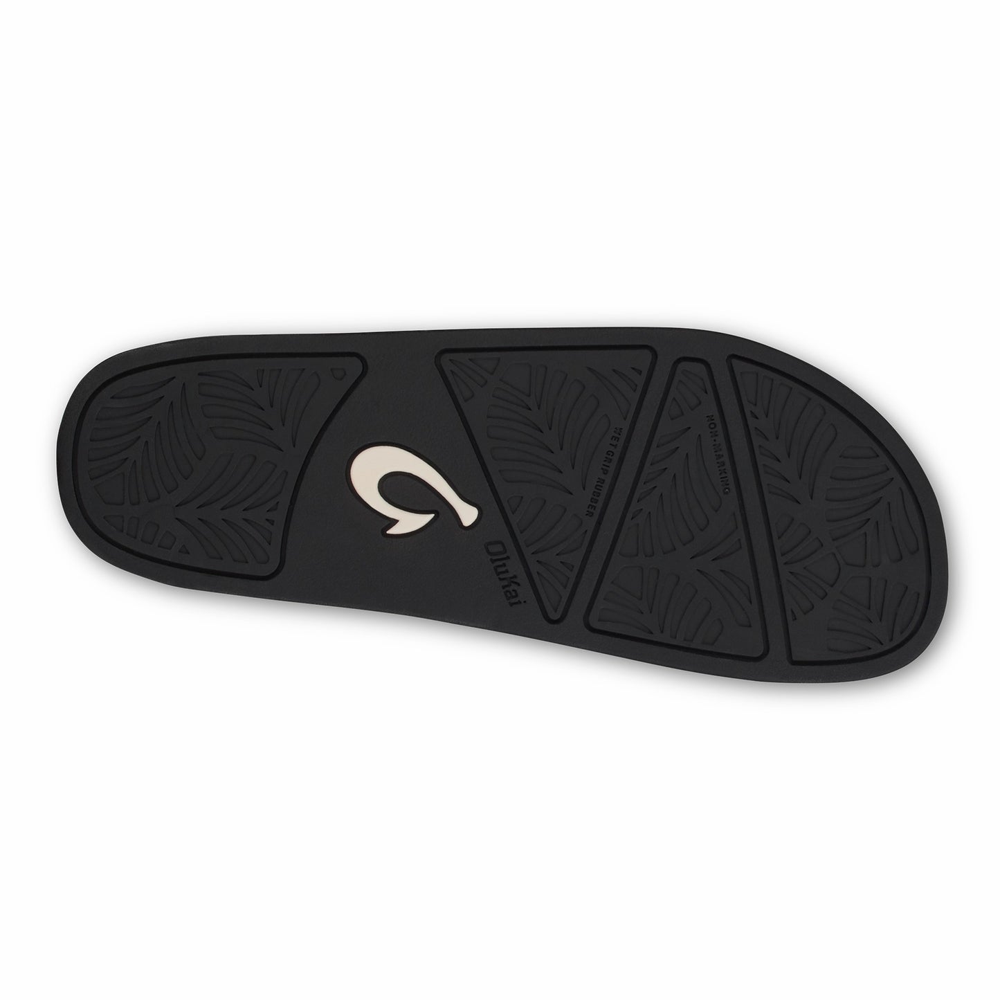 Olukai Kīpe'a Heu Women‘s Flip Flop Slippers - Black