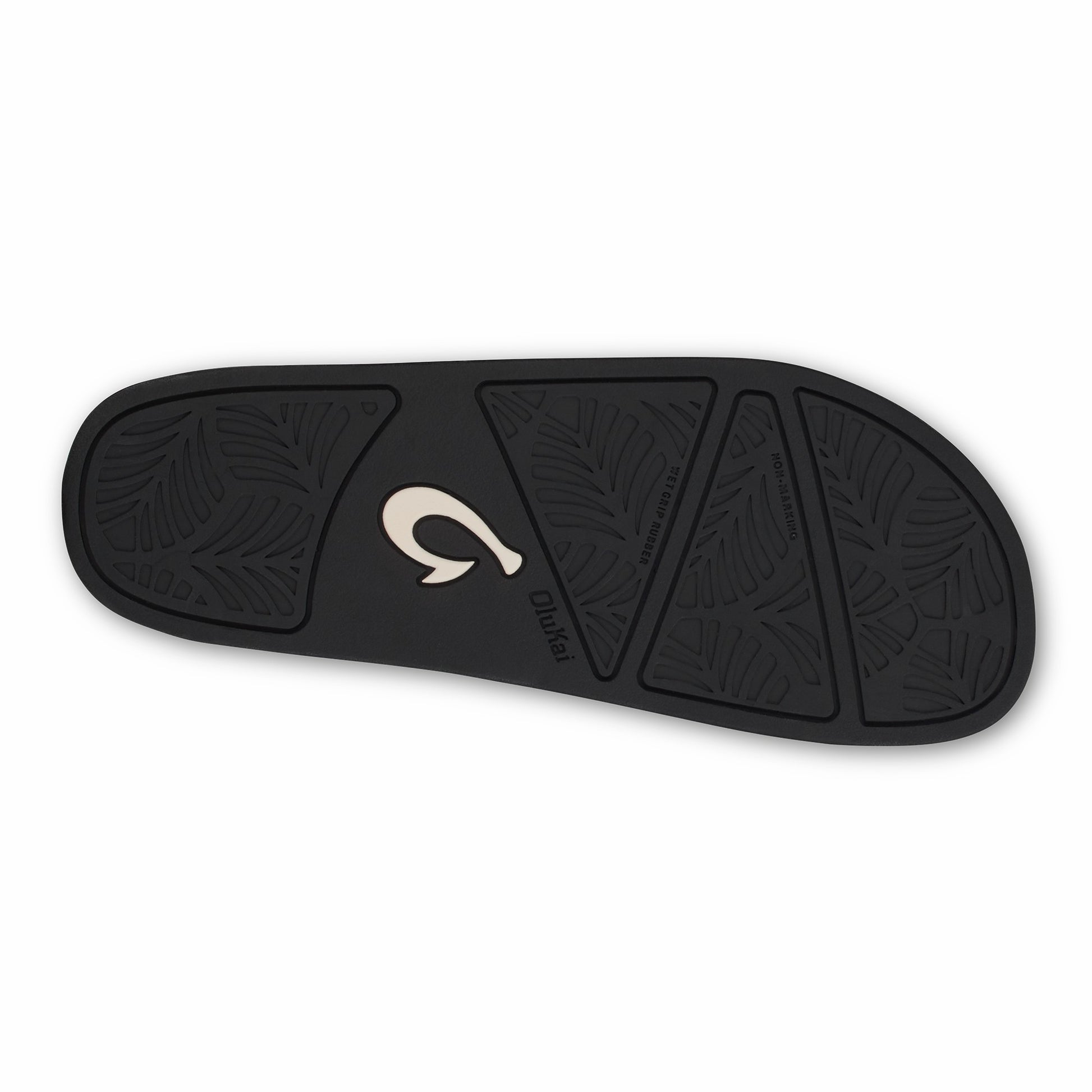 Olukai Kīpe'a Heu Women‘s Flip Flop Slippers - Black