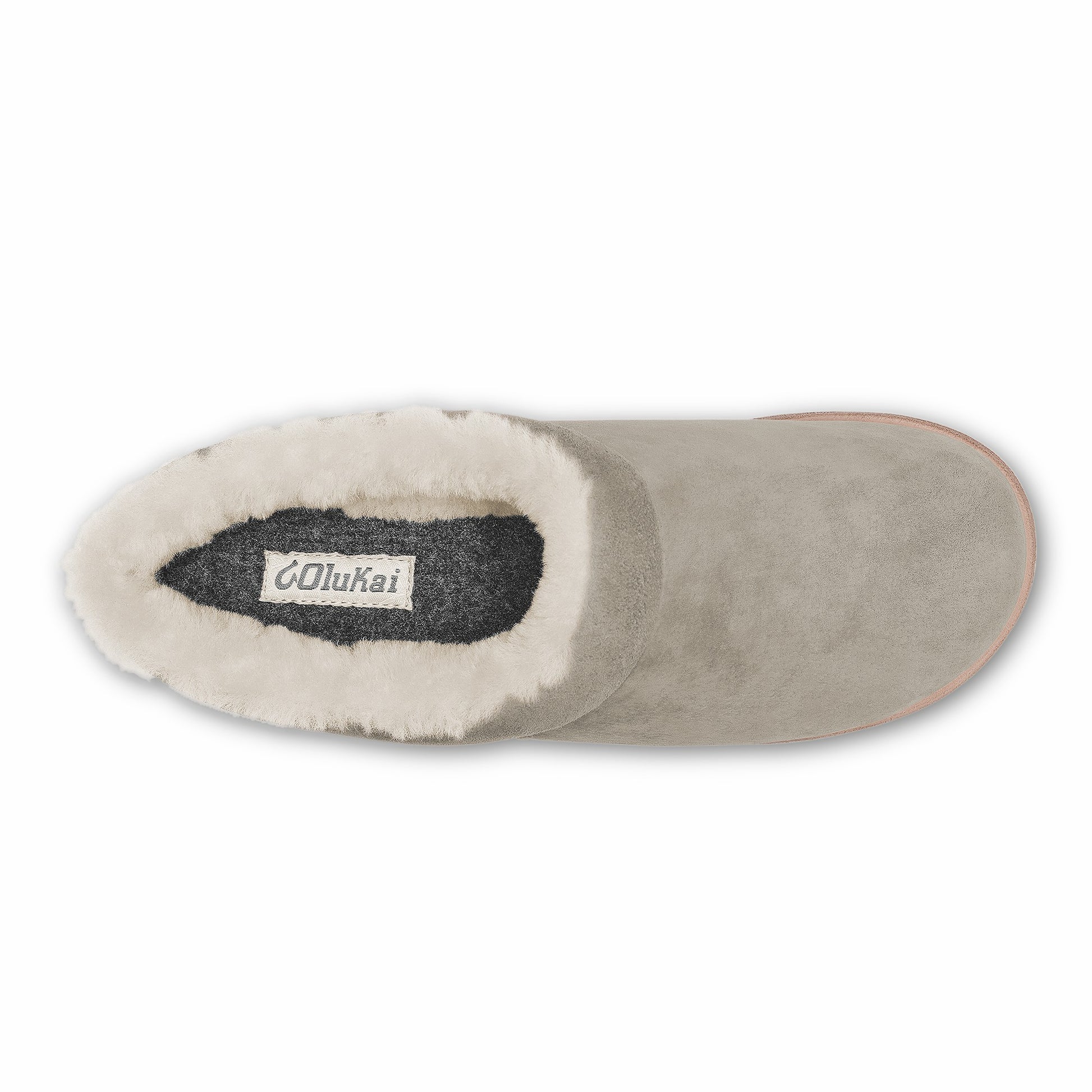 Olukai Mani-Taupe Grey / Golden Sand