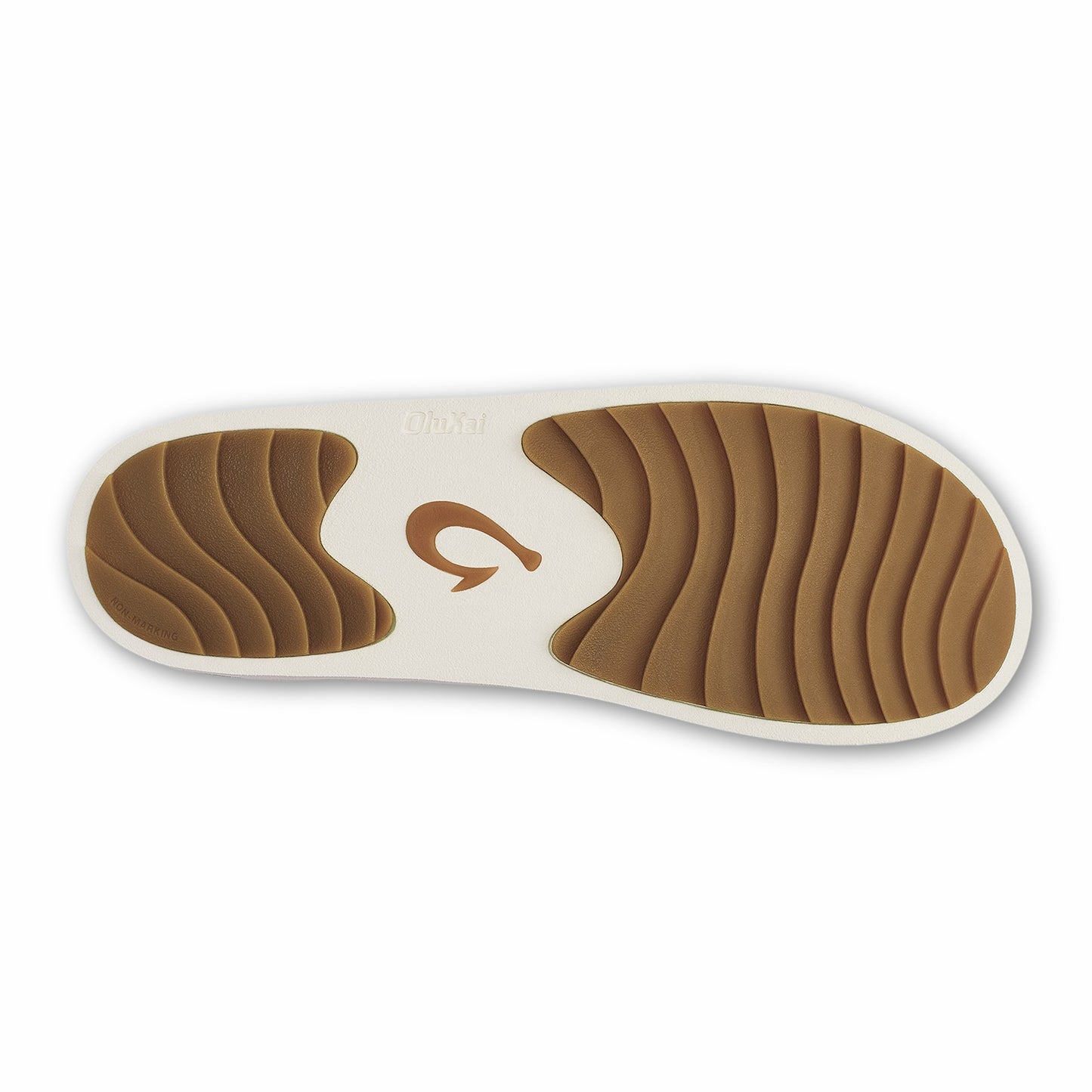 Olukai Mani-Taupe Grey / Golden Sand