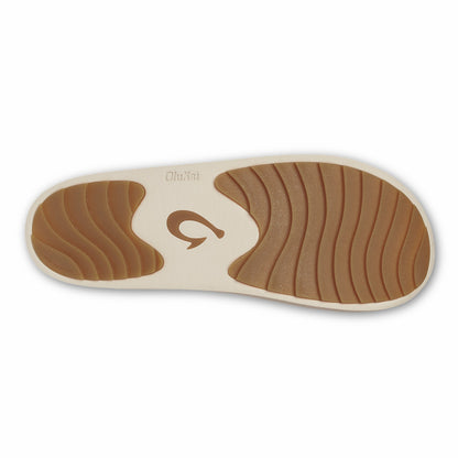 Olukai Pūpū Mua Shearling Mule Slipper - Pink Sea Salt