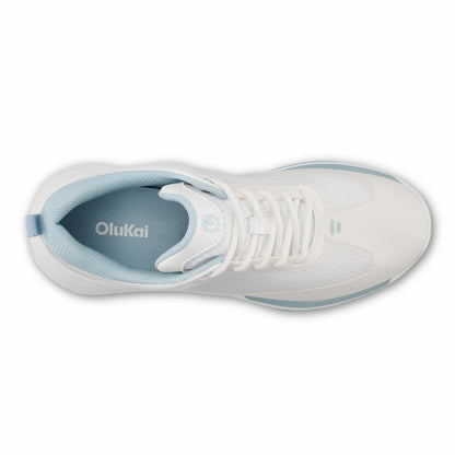 Olukai Mākena Waterproof Golf Shoes - Bright White