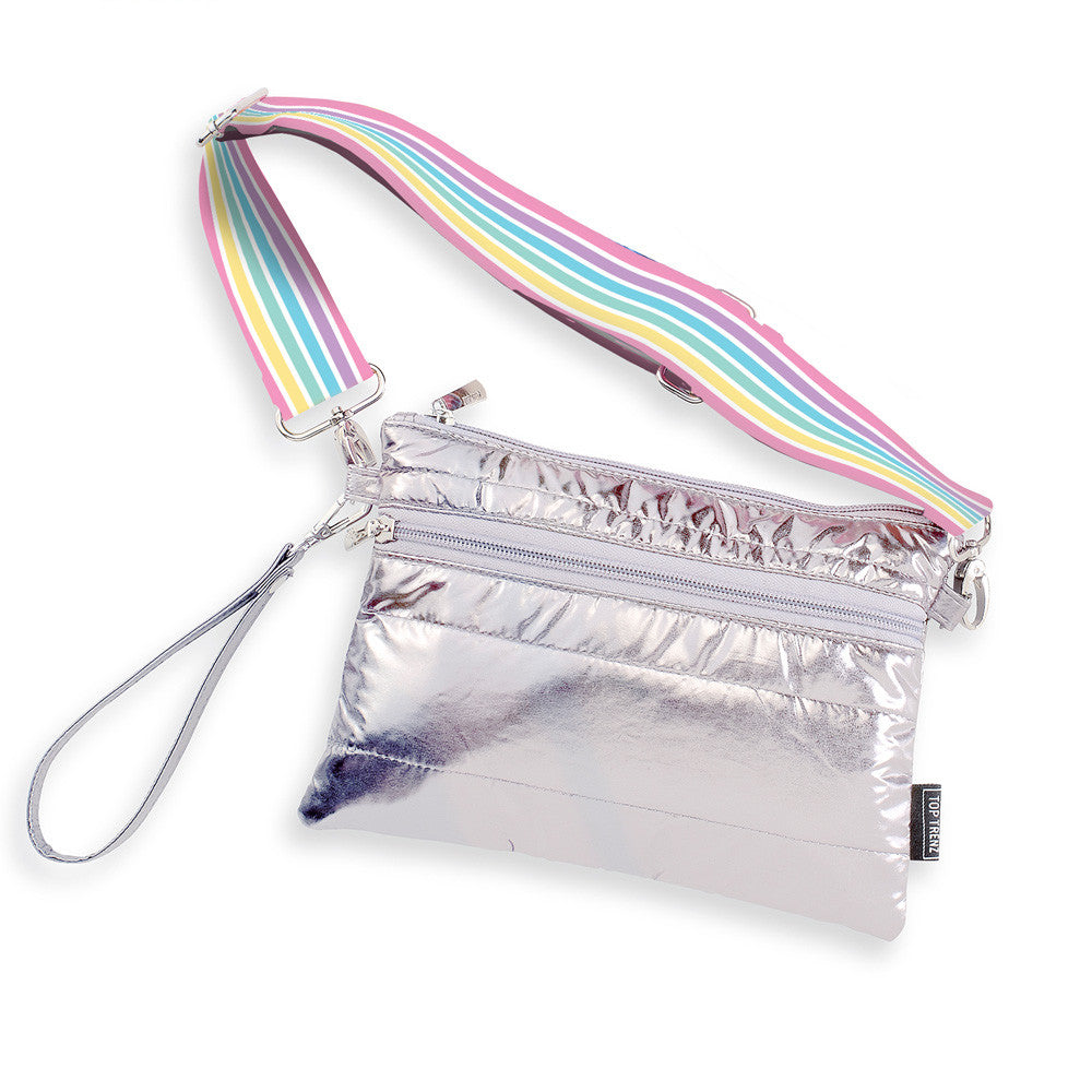 Iridescent Multi Use Belt Bag Purse For Kids And Tweens / Top Trenz US