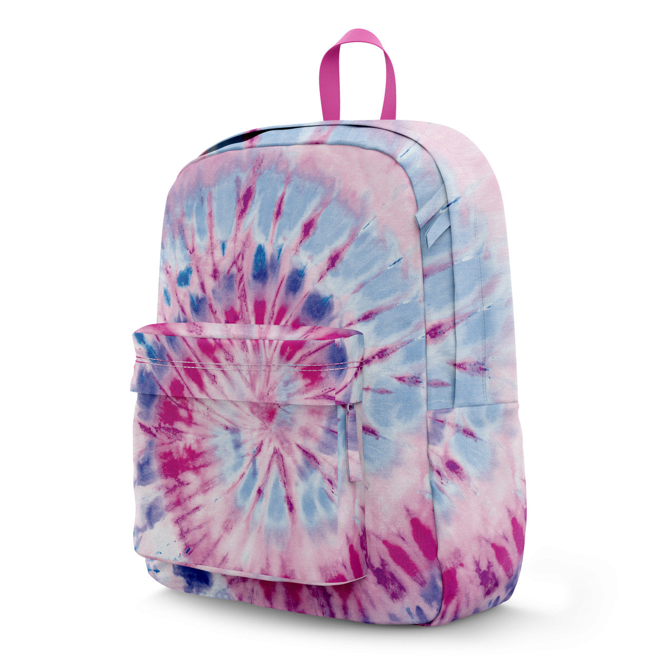 Tie Dye Backpack Razzy Purple School Bag / Top Trenz Discount