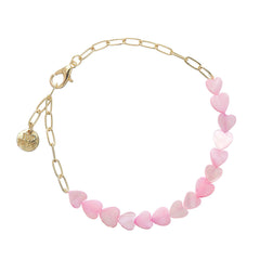 Cute and Trendy Paperclip Heart Bracelets / Top Trenz Online