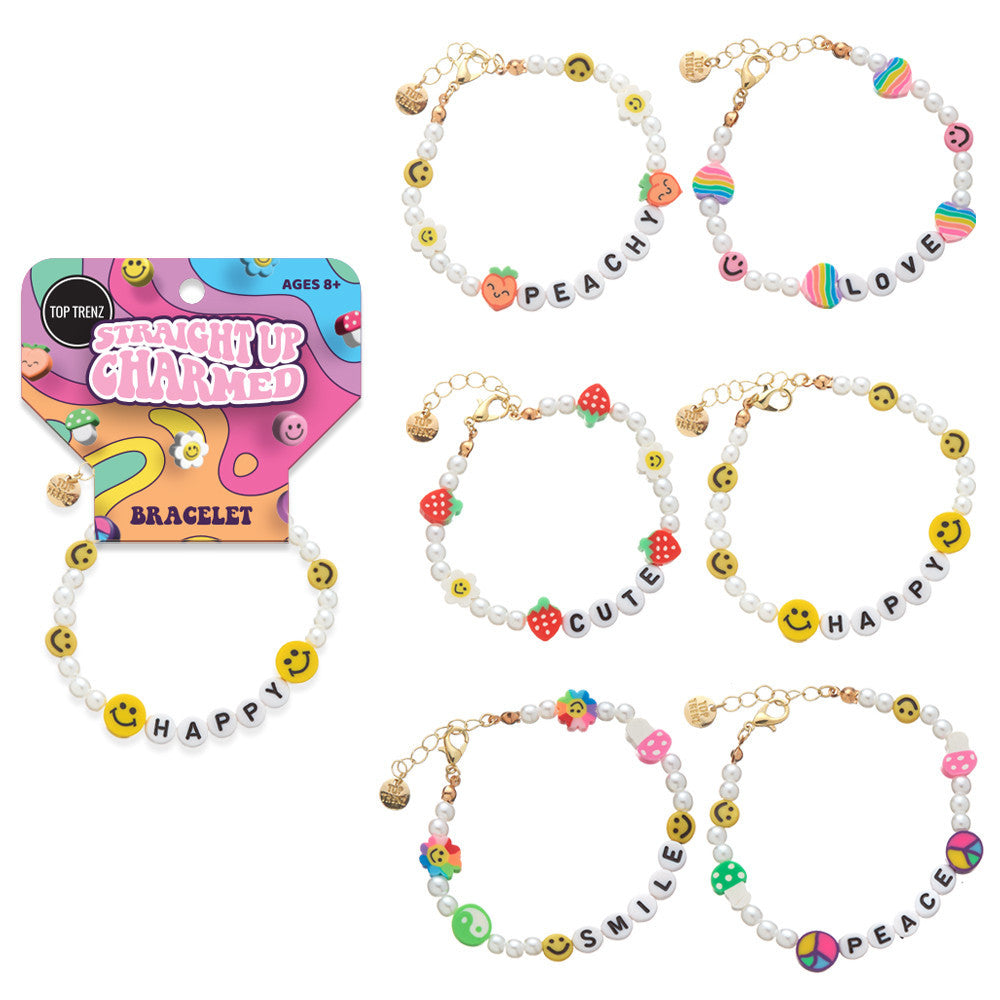 Versatile and Stylish Kids' Beaded Bracelet / Top Trenz Discount